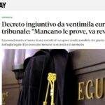 Decreto ingiuntivo da ventimila euro, il tribunale: “Mancano le prove, va revocato”